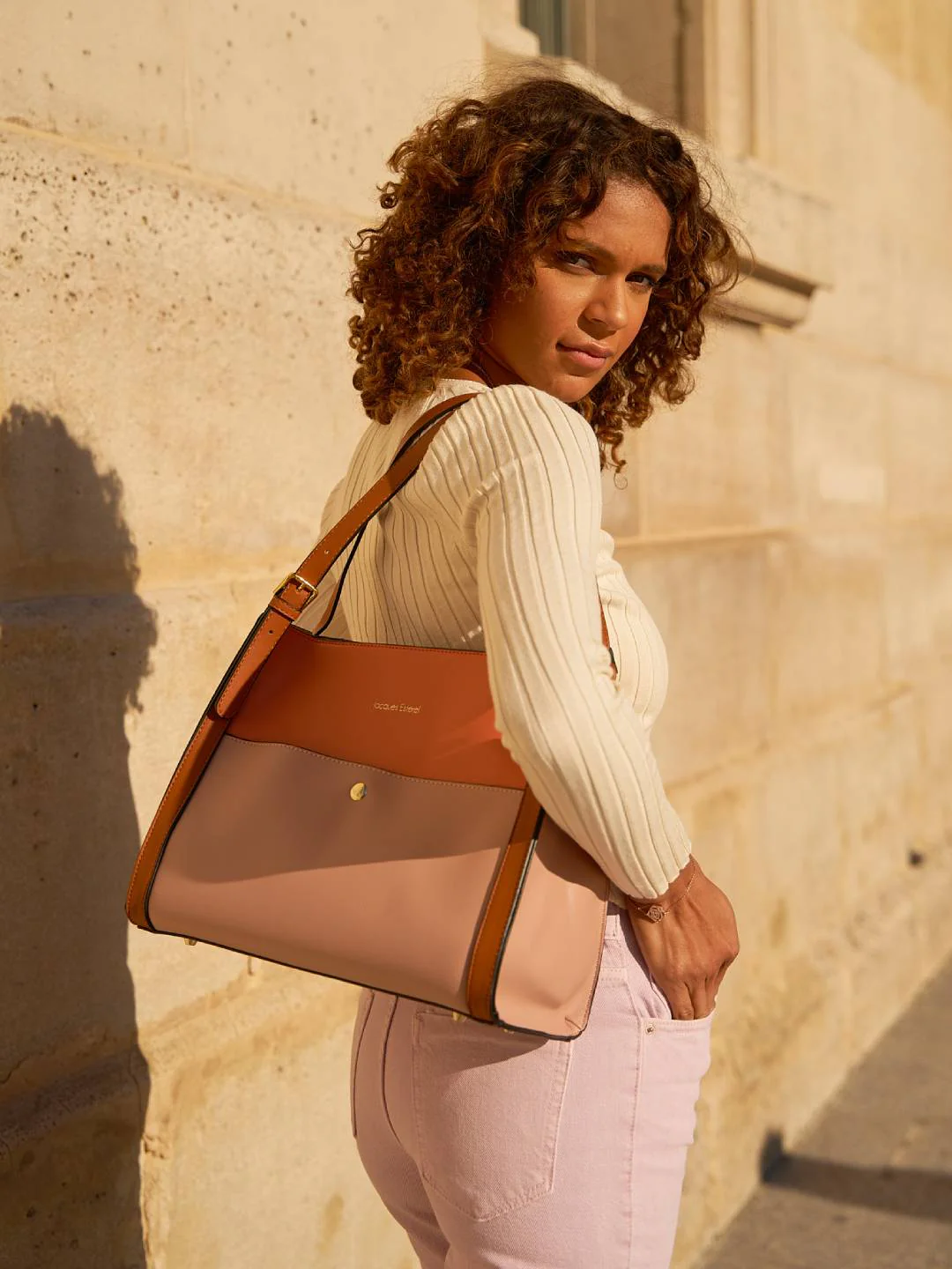 Sac carré porté épaule Cassy - Image 5